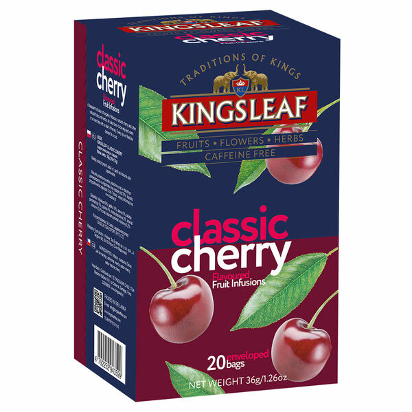 KINGSLEAF Classic cherry přebal 20 sáčků porovnat ceny