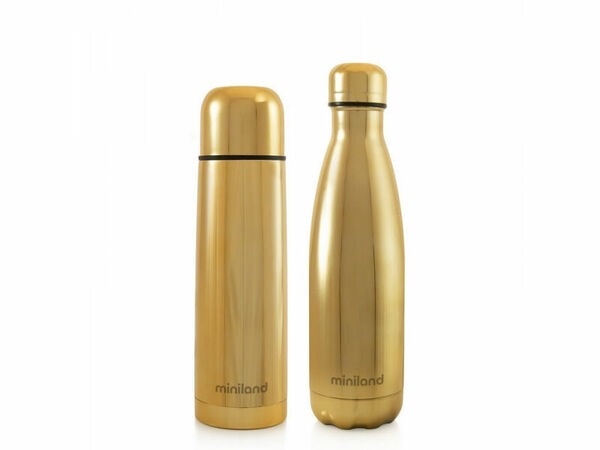 Miniland Sada termosky a termoláhve DeLuxe zlatá 2x500ml porovnat ceny