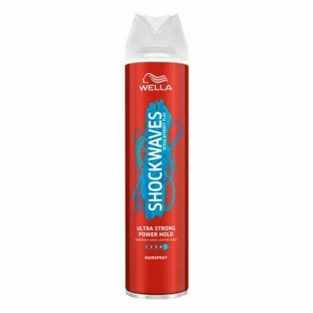WELLA Shockwaves (Ultra Strong Power Hold Hairspray) lak na vlasy pro maximální fixaci účesu 250 ml porovnat ceny