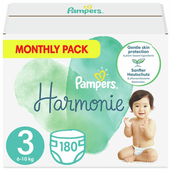 Pampers Harmonie Velikost 3, 180ks porovnat ceny