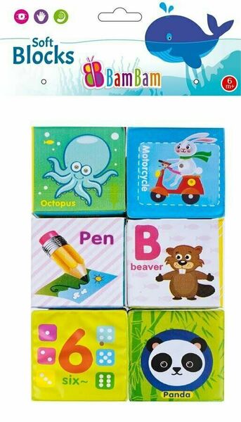 Bam Bam Měkké kostičky 6ks porovnat ceny