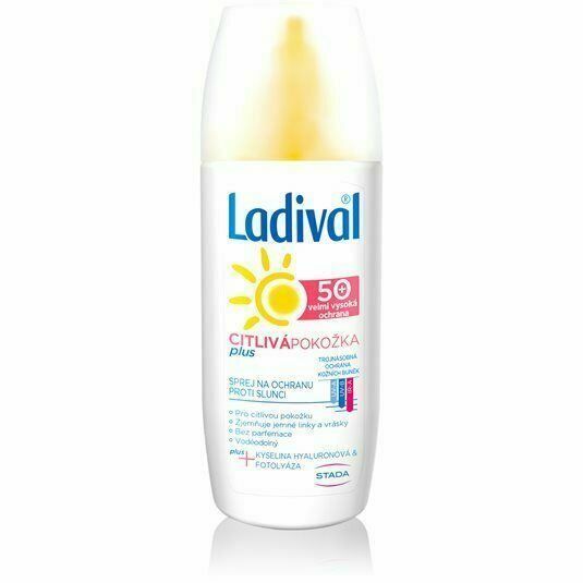 LADIVAL CITLIVÁ POKOŽKA PLUS SPREJ OF 50+ 150 ml porovnat ceny