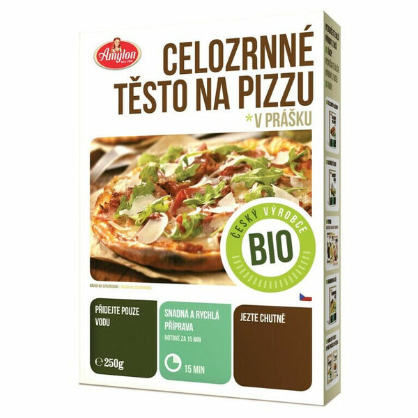 AMYLON Těsto na pizzu celozrnné 250 g BIO porovnat ceny