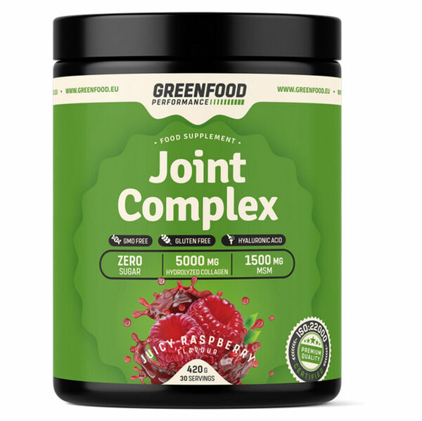 GREENFOOD NUTRITION Performance joint complex šťavnatá malina 420 g porovnat ceny