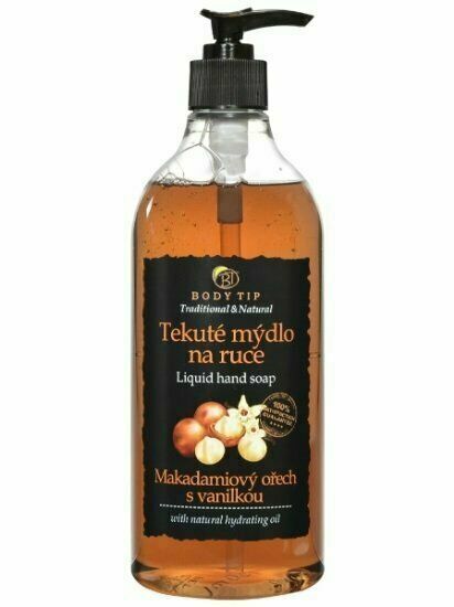 Body Tip Tekuté mýdlo na ruce Makadamiový ořech s vanilkou 750 ml porovnat ceny