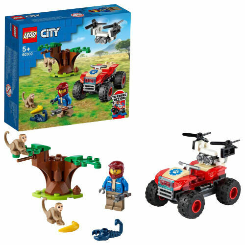 LEGO City Záchranářská čtyřkolka do divočiny porovnat ceny