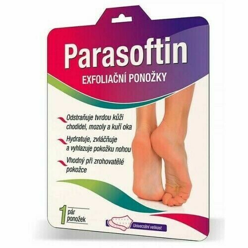 Parasoftin exfoliační ponožky 1 pár porovnat ceny