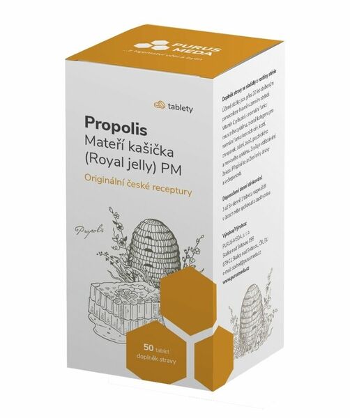 PM Propolis Mateří kašička 50 tablet porovnat ceny