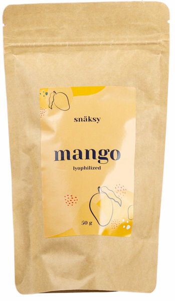 Snӓksy Mango lyofilizované 50 g porovnat ceny