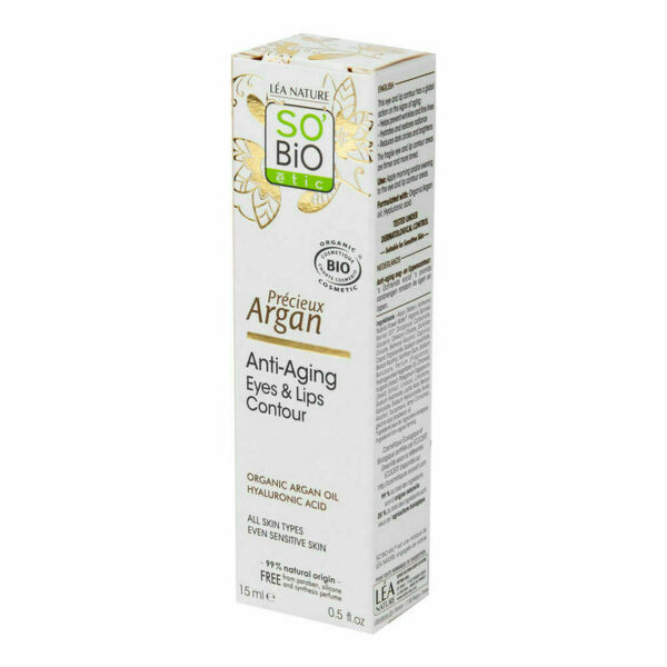 SO´BIO étic Krém na okolí očí a rtů Anti-Age Precieux Argan BIO 15ml porovnat ceny