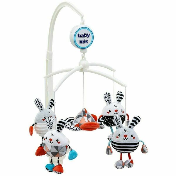 Baby Mix Kolotoč nad postýlku Králíci porovnat ceny