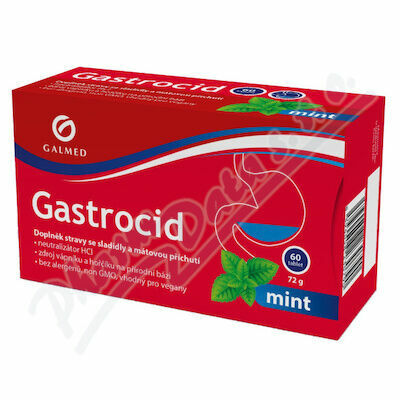 Gastrocid Mint Tbl.60 Galmed porovnat ceny