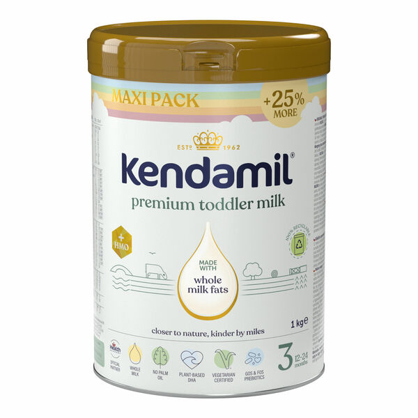 Kendamil Premium 3 HMO+ duhové XXL balení 1 kg porovnat ceny