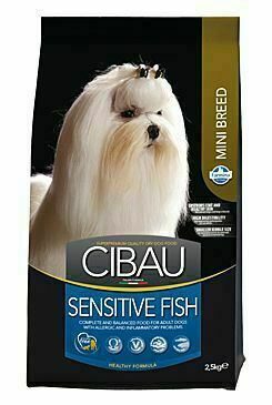 Cibau Adult Sensitive Fish&rice Mini 2,5kg porovnat ceny