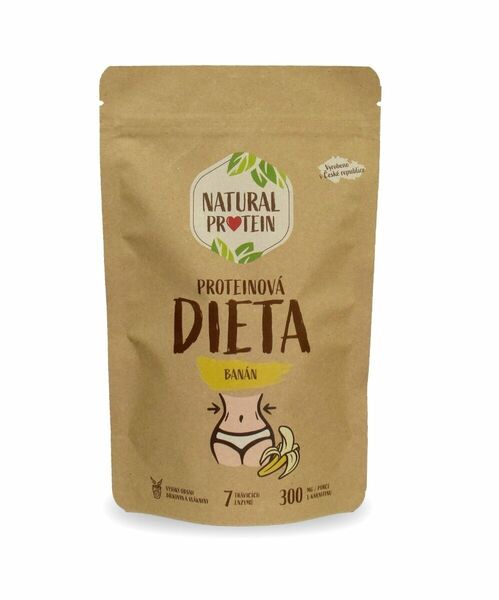 NaturalProtein Proteinová dieta banán 350 g porovnat ceny
