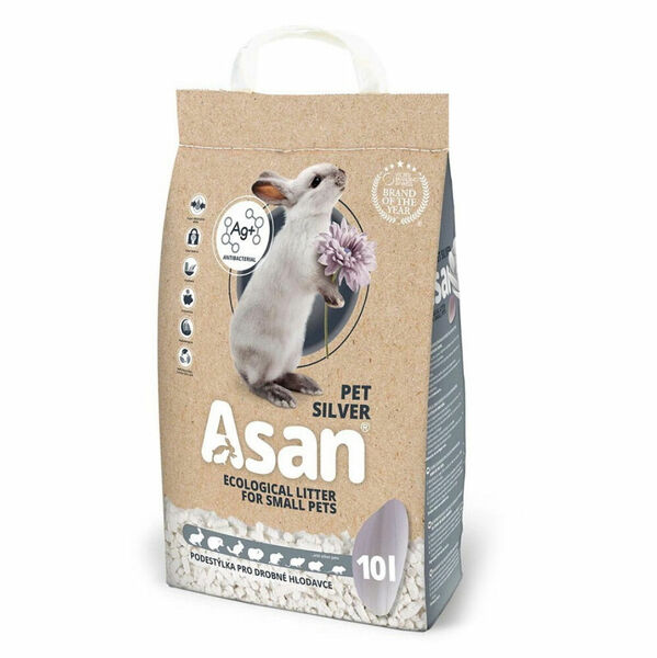 ASAN Pet Silver pro hlodavce a králíčky 10 l porovnat ceny