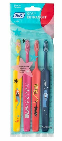 TePe Zubní kartáček Kids x-soft 3+1 zdarma porovnat ceny