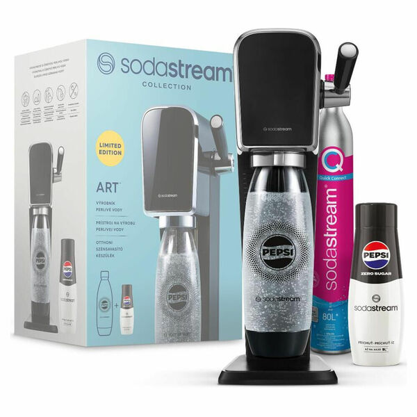 SODASTREAM ART Black Pepsi Zero Megapack výrobník sody porovnat ceny