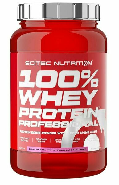 SciTec Nutrition 100% Whey Protein Professional jahoda/bílá čokoláda 920 g porovnat ceny