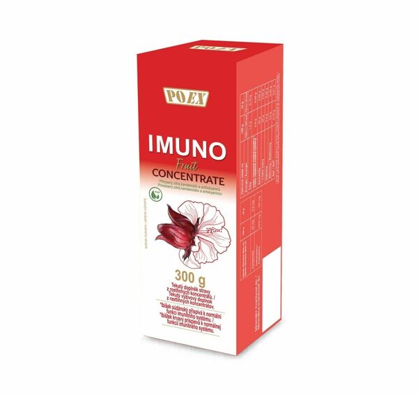 POEX Imuno Fruit concentrate 300 g porovnat ceny