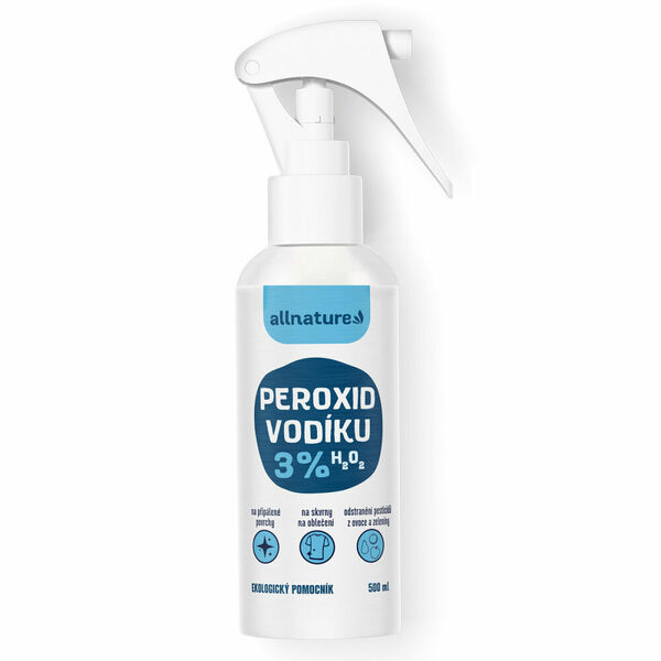 ALLNATURE Peroxid vodíku 3 %  500 ml porovnat ceny