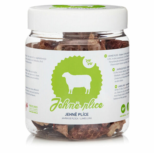 RAW RAW Pochoutka mrazem sušené jehně plíce 50 g porovnat ceny