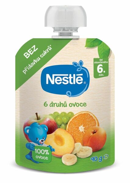 Nestlé 6 druhů ovoce kapsička 90 g porovnat ceny