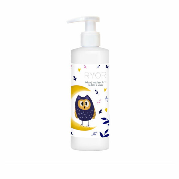 RYOR Dětský mycí gel 2v1 na tělo a vlasy 200 ml porovnat ceny