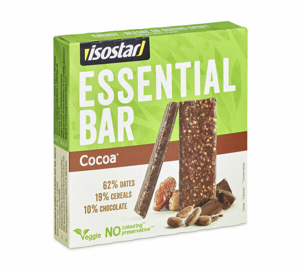 Isostar Essential Bar kakao tyčinka 3x35 g porovnat ceny