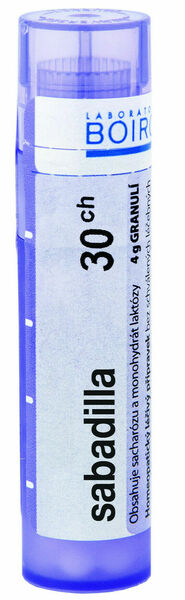Boiron  Sabadilla CH30 granule 4g porovnat ceny