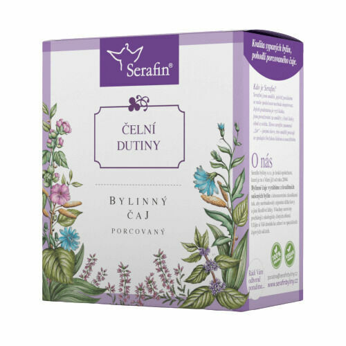 Serafin - byliny s.r.o. Čelní dutiny - bylinný čaj porcovaný 15x2,5g porovnat ceny