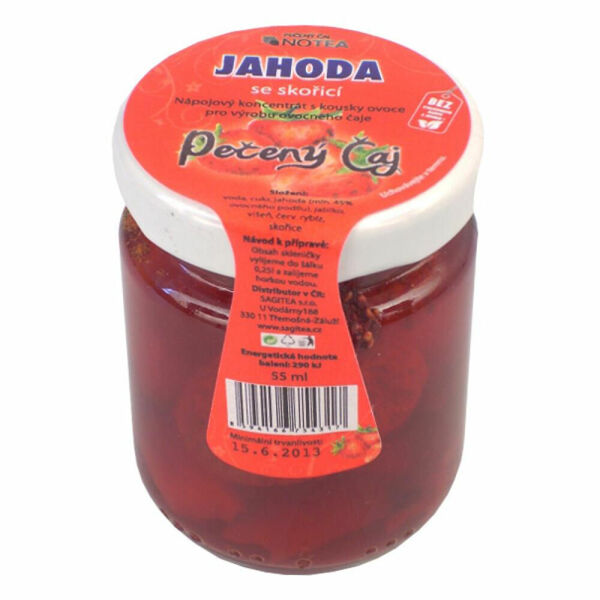 Čaj pečený NOTEA Jahoda se skořicí 55ml porovnat ceny