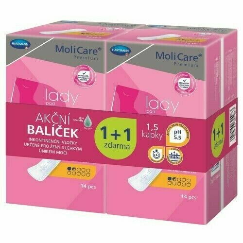 MoliCare Premium Lady pad 1,5 kapky 14+14ks porovnat ceny