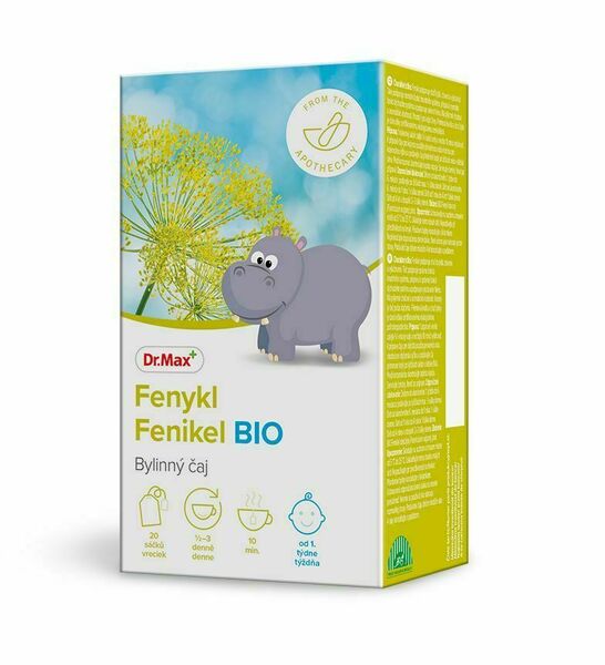 Dr.Max Fenykl BIO bylinný čaj 20 sáčků porovnat ceny