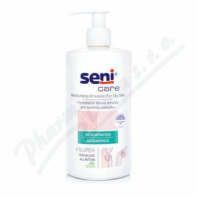 Seni Care Hydratační tělová emulze 4% urea 500ml porovnat ceny