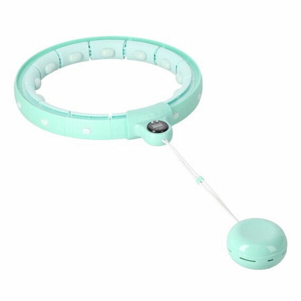 FH02 Masážní hula hoop se závažím a počítadlem zelená porovnat ceny