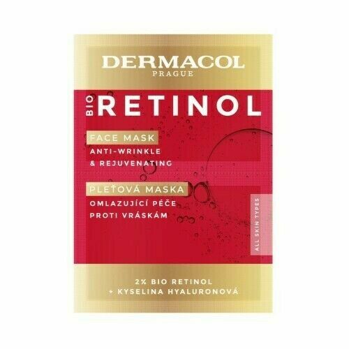 Dermacol Bio Retinol pleťová maska 2x8ml porovnat ceny
