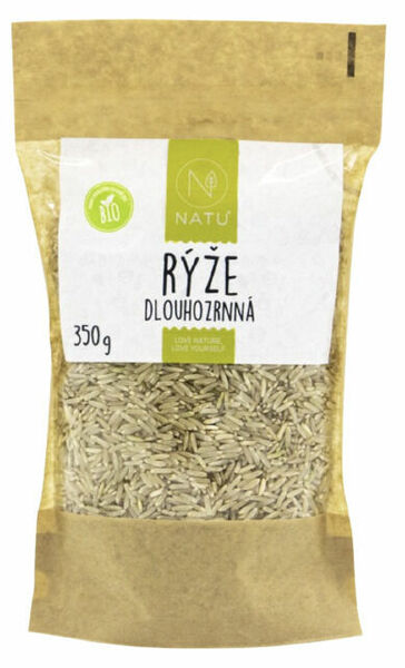 Natu Rýže dlouhozrnná BIO 350g porovnat ceny