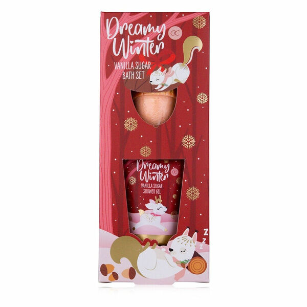 ACCENTRA Dreamy Winter Sprchový gel 50 ml + fizzer 30 g porovnat ceny
