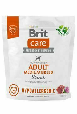 Brit Care Dog Hypoallergenic Adult Medium Breed 1kg porovnat ceny