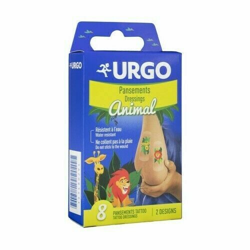 URGO TATTOO Animal Dětská náplast 8ks porovnat ceny
