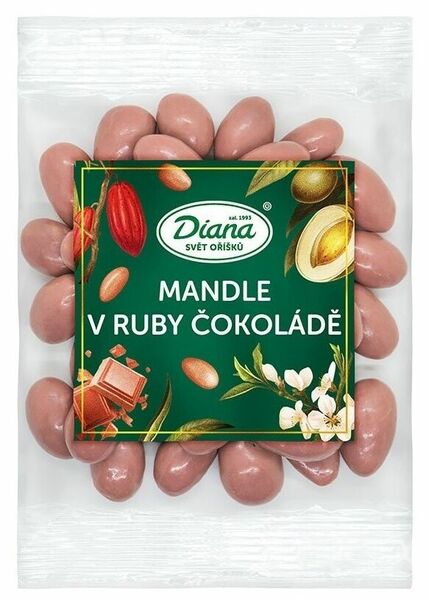Diana Company Mandle v ruby čokoládě 100g porovnat ceny