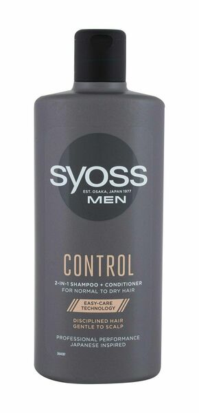 Syoss Šampon a balzám na vlasy 2v1 Control 440ml porovnat ceny