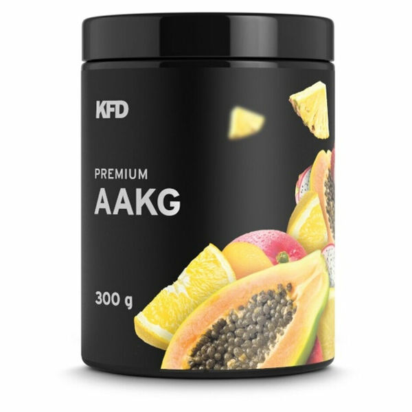 KFD Premium AAKG arginin alfa-ketogluturát s příchutí tropického ovoce 300 g porovnat ceny