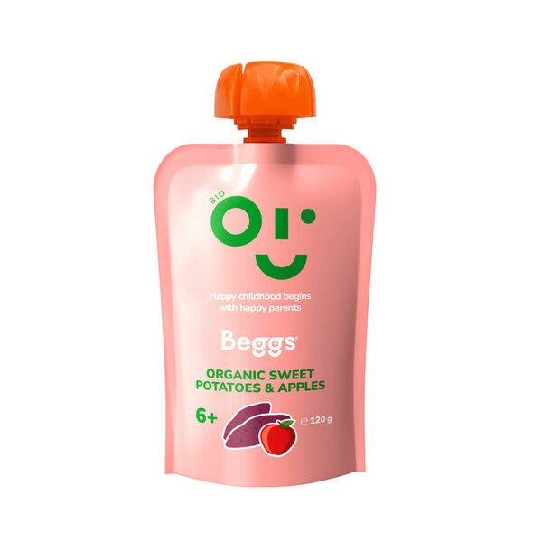 BEGGS BIO Batáty a jablka 120 g porovnat ceny