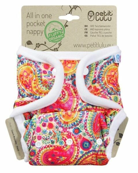 Petit Lulu All In One kapsová plena patent - Barevný Orient porovnat ceny