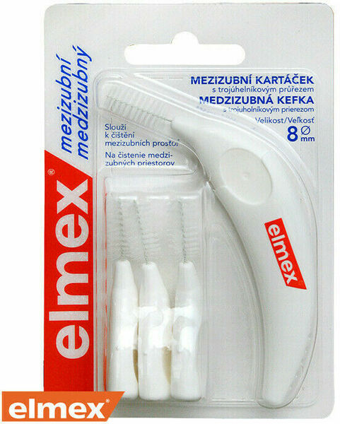 ELMEX Interdental Mezizubní kartáčky č.8 bílá 4 ks porovnání ceny