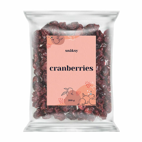 Snӓksy Brusinky 200 g porovnat ceny