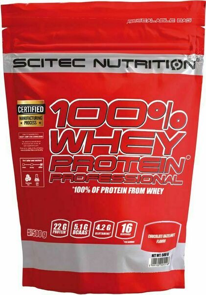 SciTec Nutrition 100% Whey Protein Professional čokoláda/kokos 500 g porovnat ceny