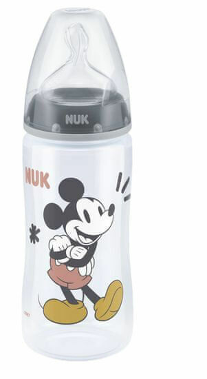 NUK FC+ láhev MICKEY s kontrolou teploty, 300ml šedá porovnat ceny